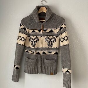 TNA | S | 100% Lambswool Cardigan